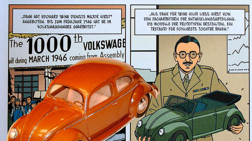 Luftgekühlte Comic-Helden und Raritäten – VW im Comic