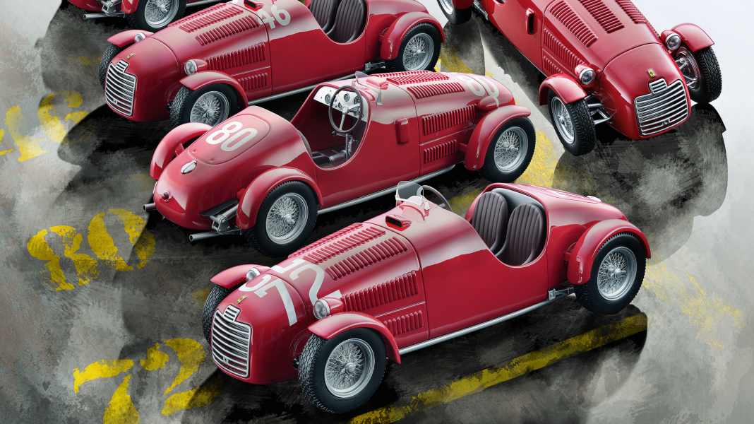 Die Stunde null: ’47 Ferrari 125 C von Tecnomodel in 1:18