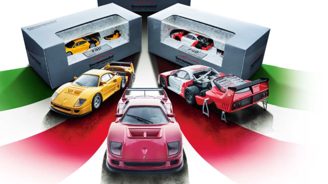 Doppelte Sensation: Tecnomodel startet 1:64-Serie