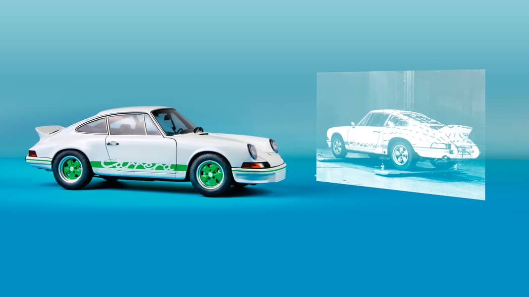 ’72 Porsche 911 RS 2.7 von Autoart in 1:18 - Was für ein Brett