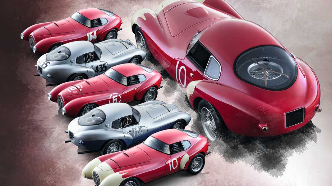 SAMMELN: ’50 Ferrari 166 MM/212 Uovo von Tecnomodel in 1:18 – Maranellos Ei