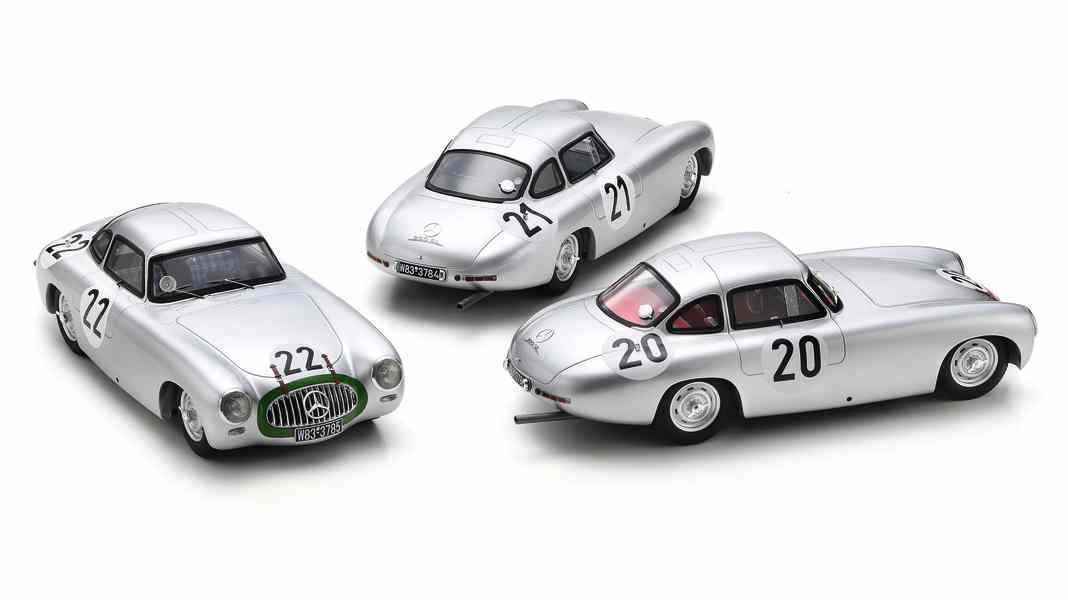 Erster mit Dach – ’52 Mercedes-Benz 300 Ur-SL von Spark in 1:18