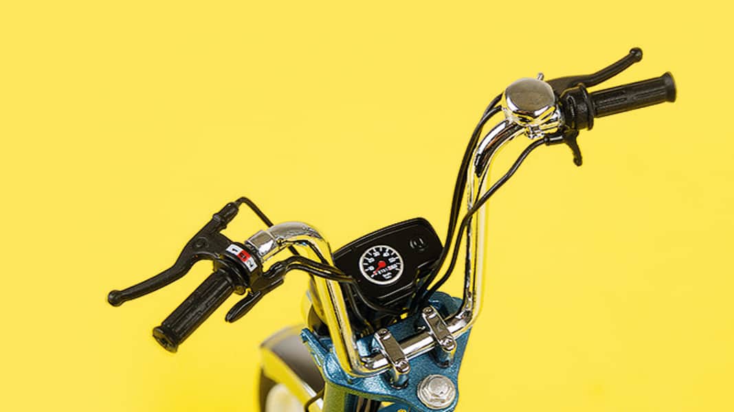 Drei neue Mopeds von KK-Scale in 1:10 – 50er-Träumchen