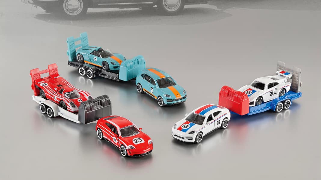 SAMMELN: Majorettes Porsche Edition in 1:64– Für Anhänger
