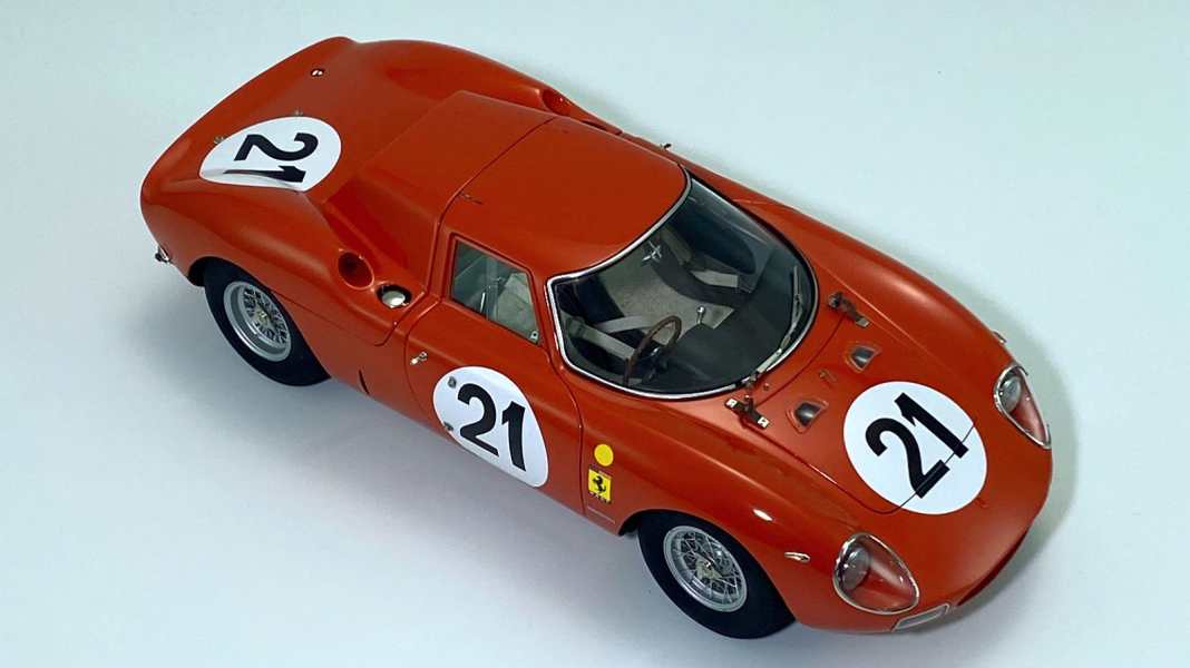 Martisan will ganz hoch hinaus mit seinem Ferrari 250 LM in 1:18