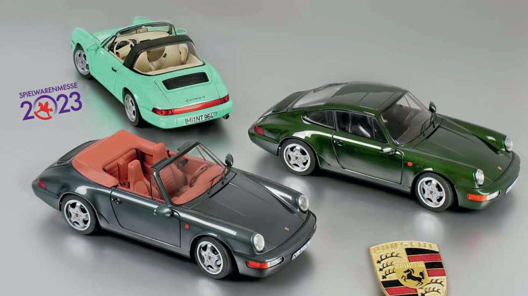 Porsche 911 (964) von Norev in 1:18  - Rettungswagen