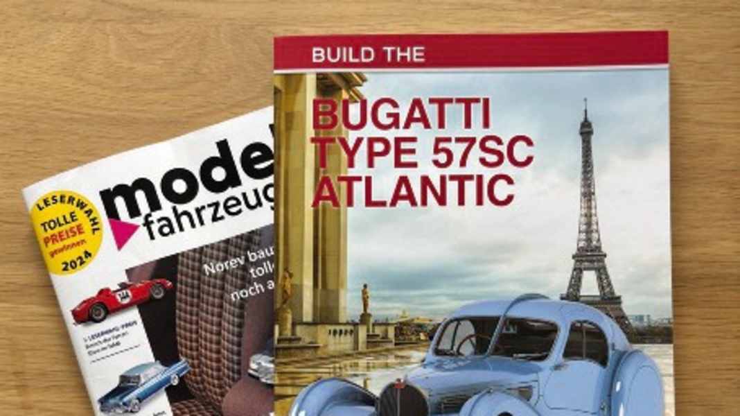 Bugatti 57 SC Atlantic von Ixo in 1:8: Der Dandy