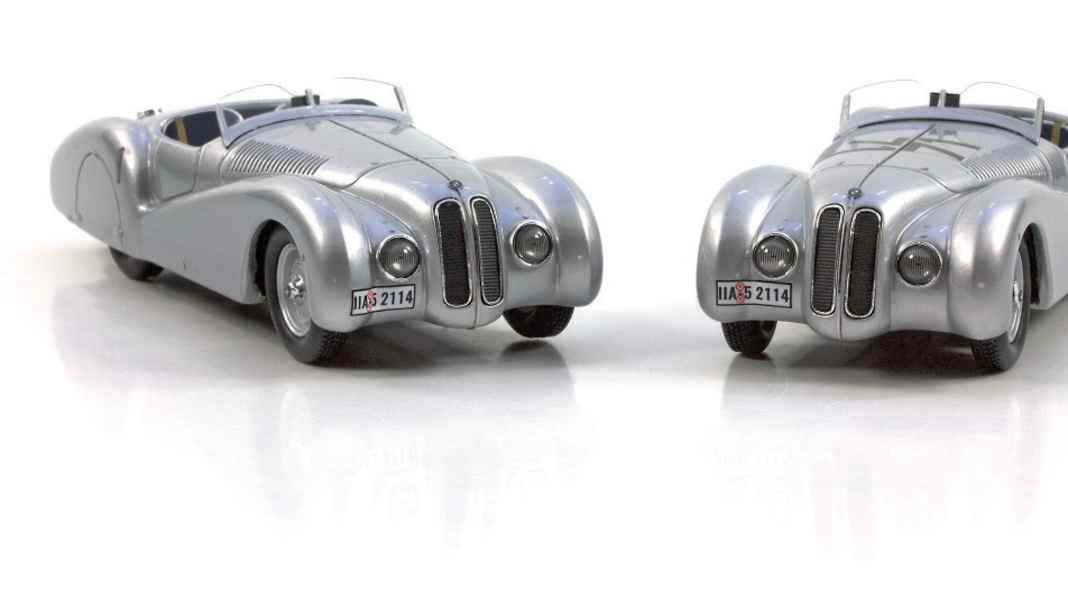 Gut gebügelt – ‘39 BMW 328 „Bügelfalte“ von Brausi in 1:43