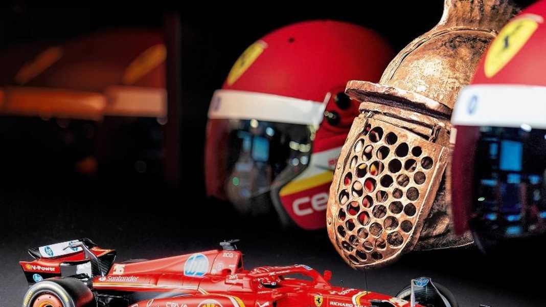 ‘24 Ferrari SF-24 Bburago Exclusive Edition in 1:18 – Gladiator-Edition