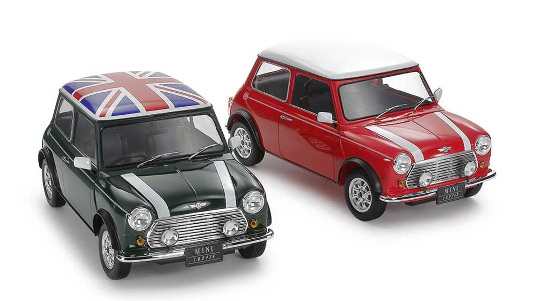 Tamiya präsentiert den Mini Cooper 1.3i im Maßstab 1:12
