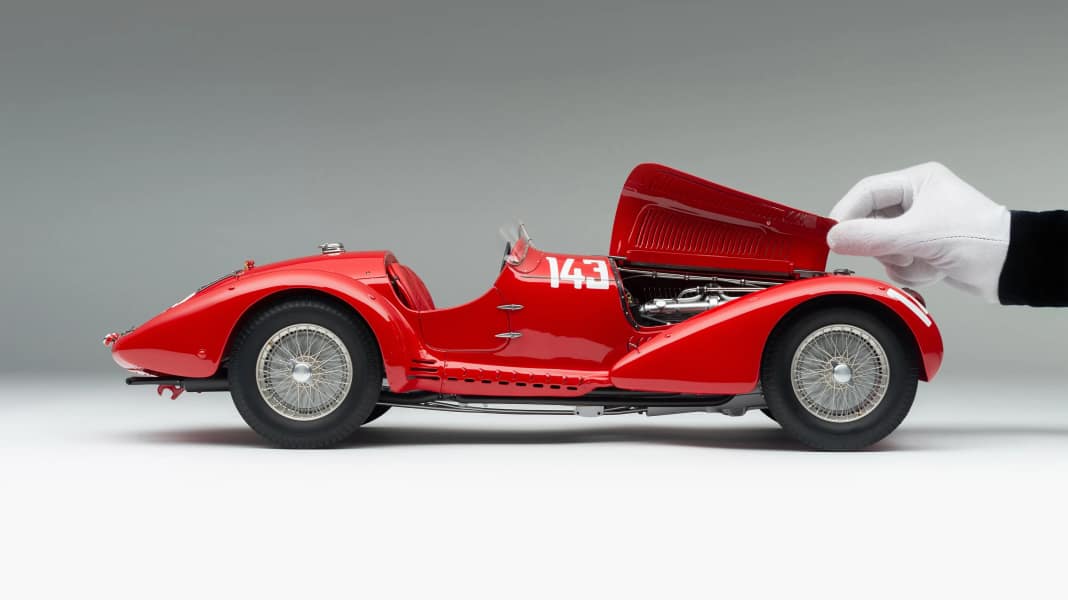 Mille-Miglia-Sieger für 20 Mille: Alfa Romeo 8C 2900 von Amalgam in 1:8