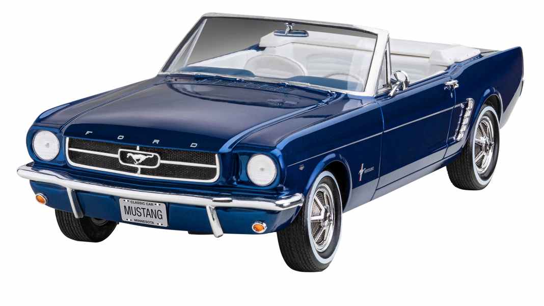 Der Mustang wird 60 und Revell feiert den Ford mit einem 1:24-Set