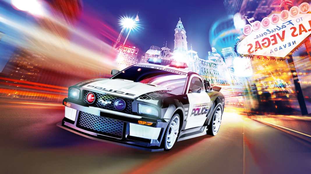 Dieser Mustang von Revell kommt schärfer daher, als es die Polizei erlaubt