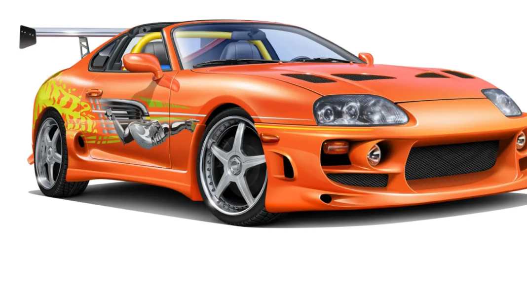 Paul Walkers Supra aus Fast & Furoius als 1:24-Kit von Aoshima geleakt