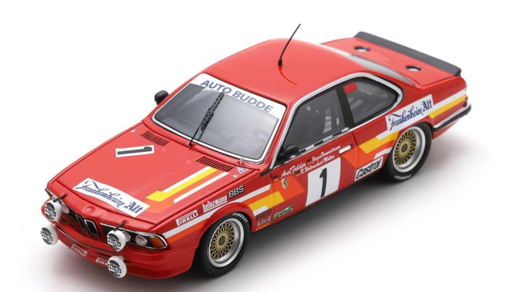 Spark bringt Sechser-BMW als Nürburgringsieger von 1985 im Maßstab 1:43