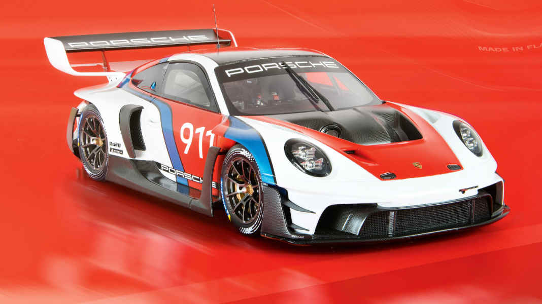 ‘23 Porsche 911 GT3 R rennsport von Spark in 1:18 – Grenzenlos
