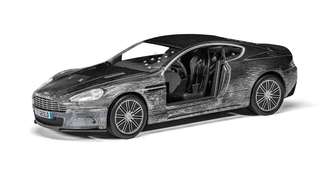 Corgi bringt Aston-Martin-Torso in 1:36 in seiner 007-Serie