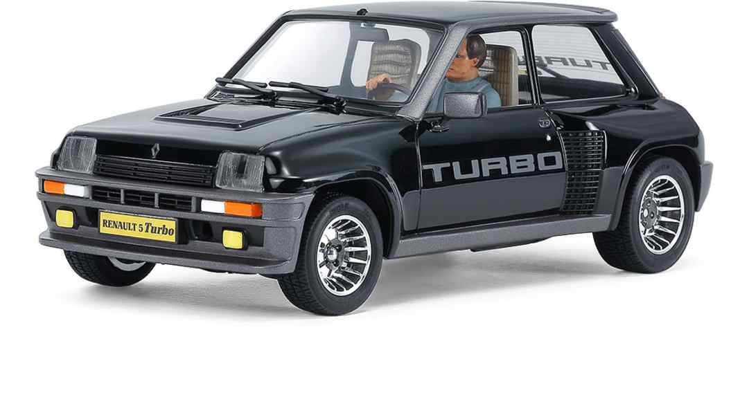 Die zweite Luft: Tamiya kündigt Wiederauflage des R 5 turbo in 1:24 an
