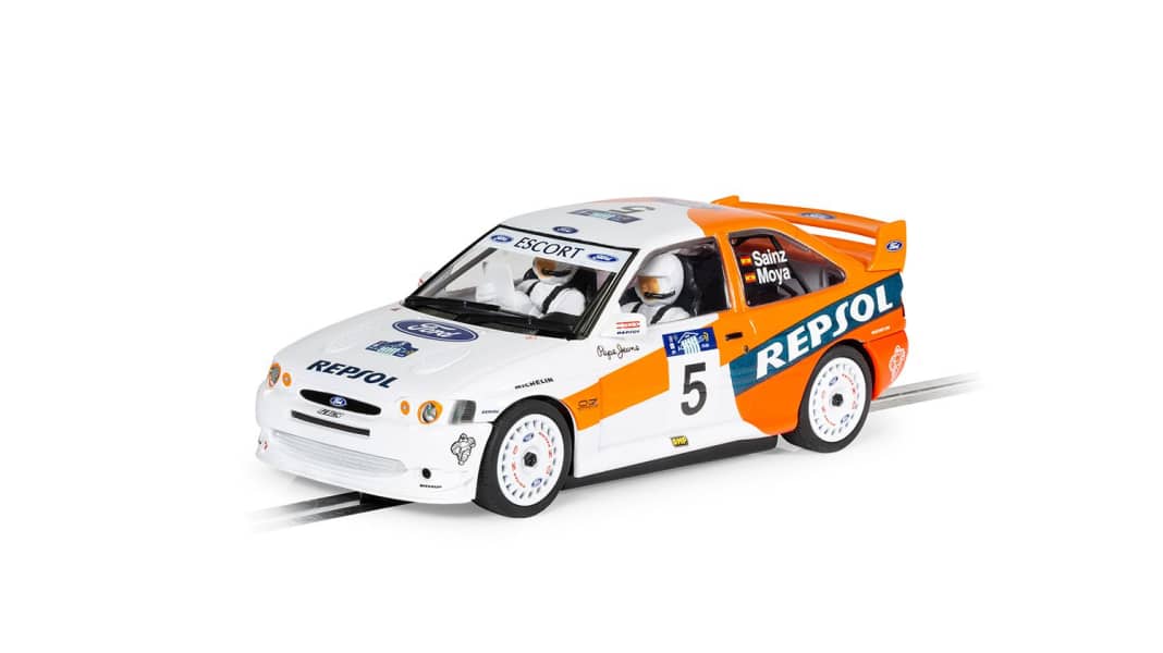 Scalextric-Hammer: Der Ford Escort als Akropolis-Sieger von 1997 in 1:32