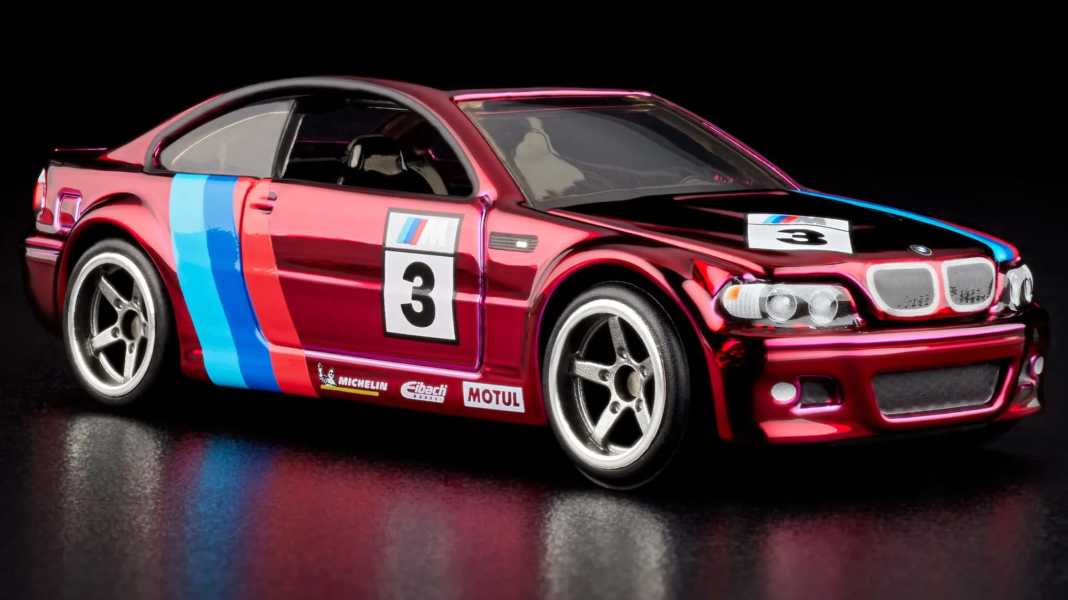 Diesen heißen Hot-Wheels-BMW gibt es im Red-Line-Club als 1:64er