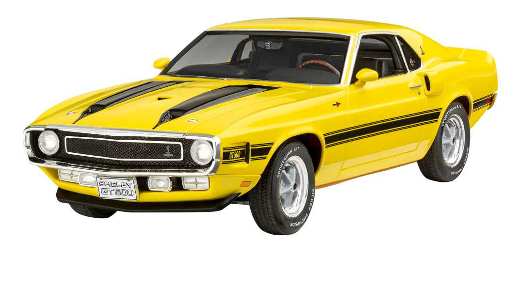 Revell setzt auf den schönsten Mustang von 1970 als 1:25-Kit und Shelby-Power