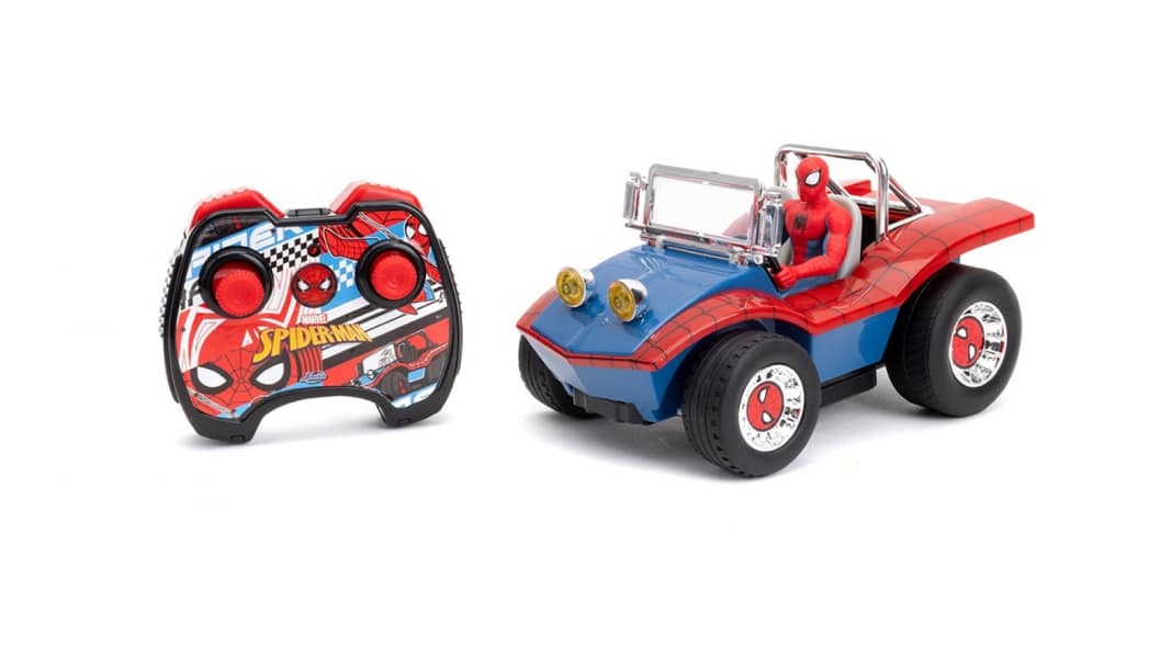Jada Toys bringt Spider-Mans Fantasie-Buggy als RC-Flitzer heraus