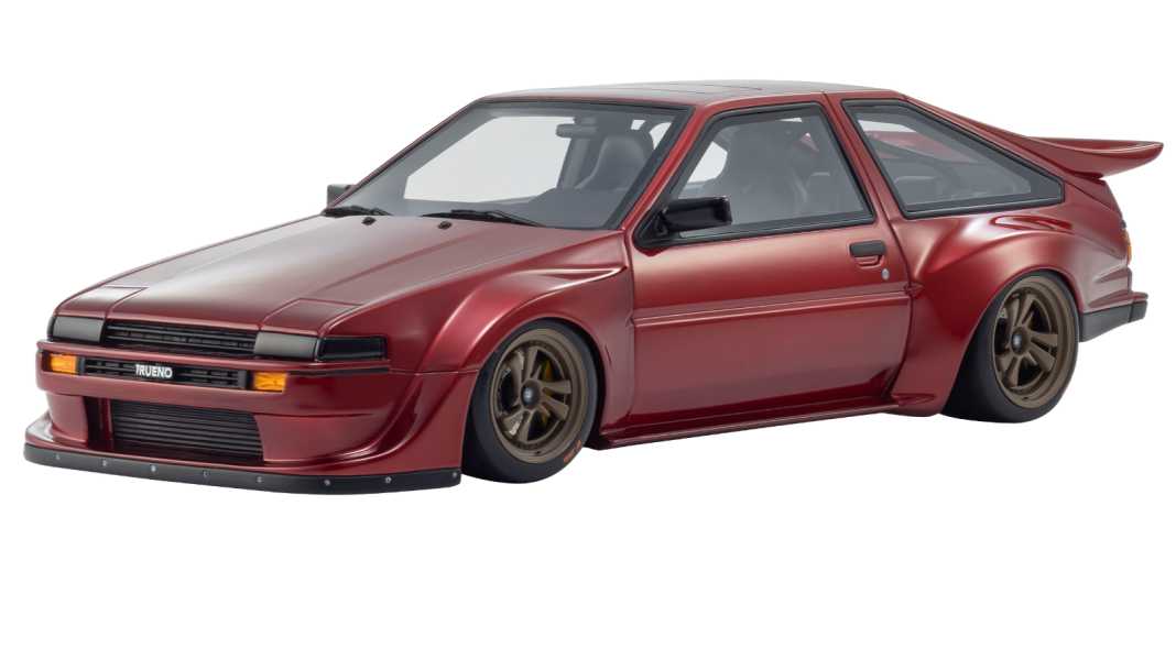 Kyosho baut Gibt´s-Ja-Gar-Nicht-Toyota als Resinemodell in 1:18