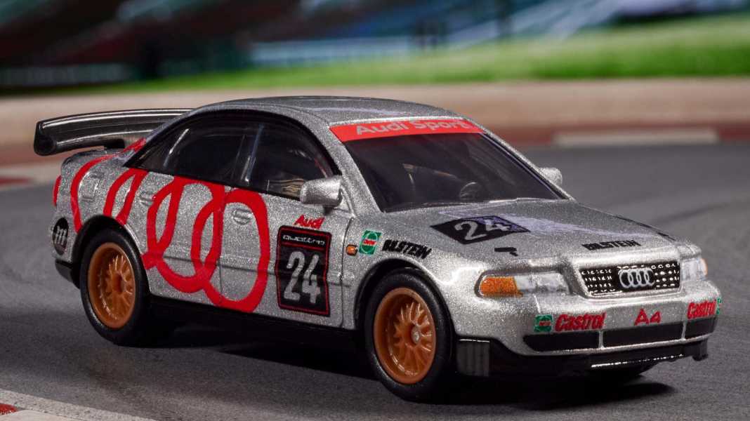 Matchbox schiebt den Audi A4 STW aus der 1:64-Box – mit rätselhafter 24!