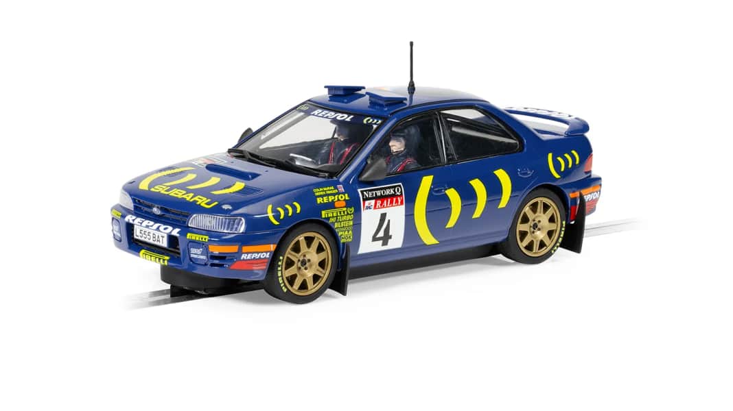 Scalextric: Der 1:32-Slotter des Subaru Impreza WRC in Champion-Edition