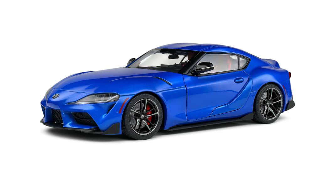 Solido macht beim Thema Toyota Supra in 1:18 eindeutig blau