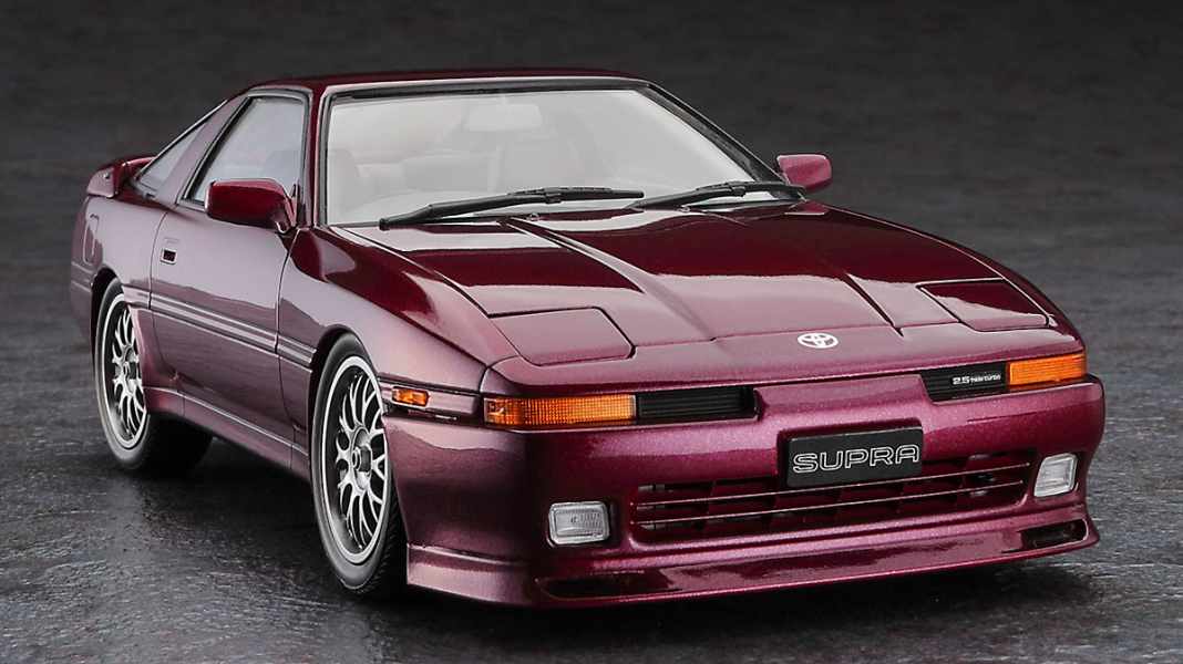 Hasegawa-Hammer: Im Juli kommt der Turbo-Supra als Kit im Maßstab 1:24