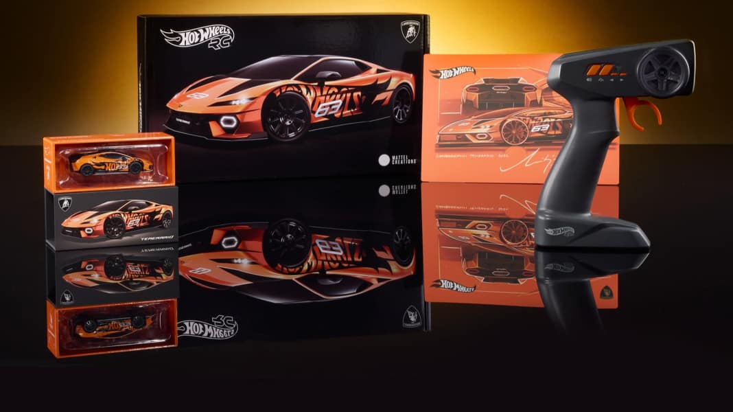 Hot Wheels RC-Lamborghini-Temerario – im Maßstab 1:64!