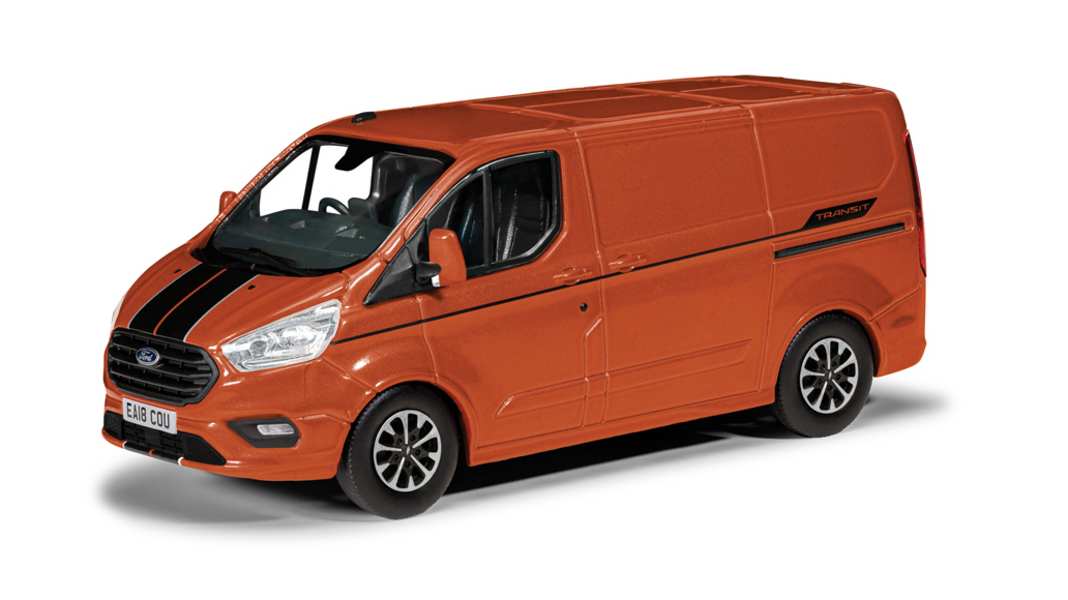 Corgi legt nach: Der Transit kommt in Custom-Version als 1:43er