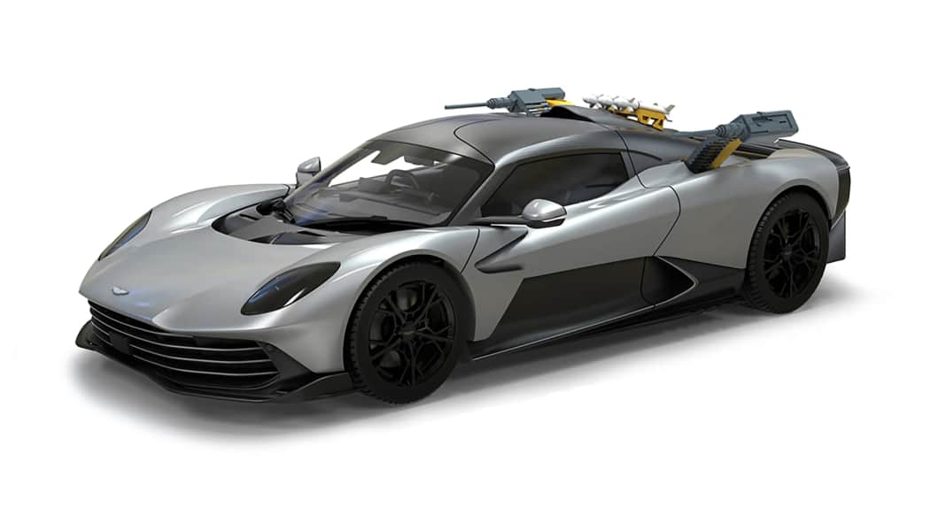 Corgi präsentiert den Bond-Boliden Aston Martin Valhalla in 1:64