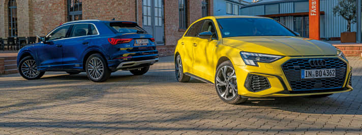 Bei der Wahl zwischen Q3 und A3 SB geht es nicht um Licht und Schatten, sondern darum, welche speziellen Ansprüche die Audis erfüllen sollen