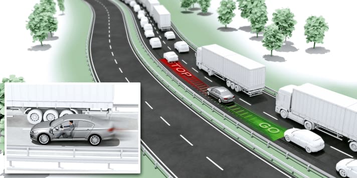   Technik: Passat Assistenzsysteme