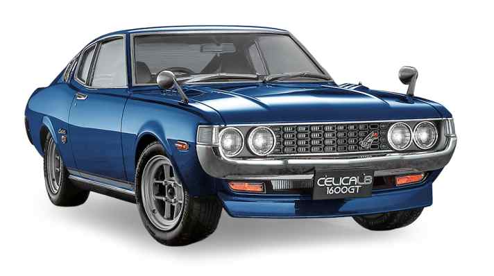 Toyota Celica 1600 GT „Custom“ von Hasegawa in 1:24