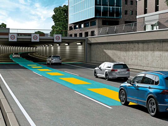 Assistenzsysteme von Volkswagen – Safety first!