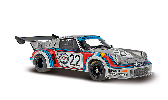 Das Modell: Porsche 911 RSR 2.1 Turbo „Martini“, Le Mans 1974 von Autoart in 1:18