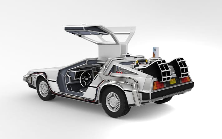 Zurück in die Zukunft. DeLorean RC-Car.