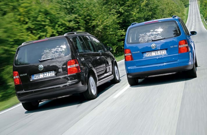   Vergleichstest: VW Touran 2.0 TDI gegen 1.4 TSI