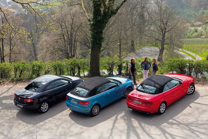   Eos vs A3 Cab vs A5 Cab VergleichsTES T