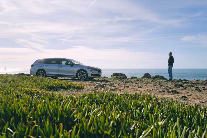 Schlanke Form – und ein guter Verbrenner: Der cW-Wert liegt bei 0,25