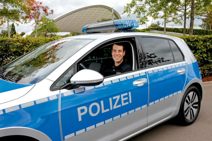   Polizei-E-Golf