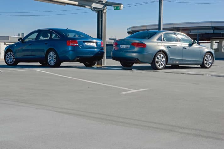   Vergleich: 2.7 TDI Multitronic, Audi A6 gegen A4