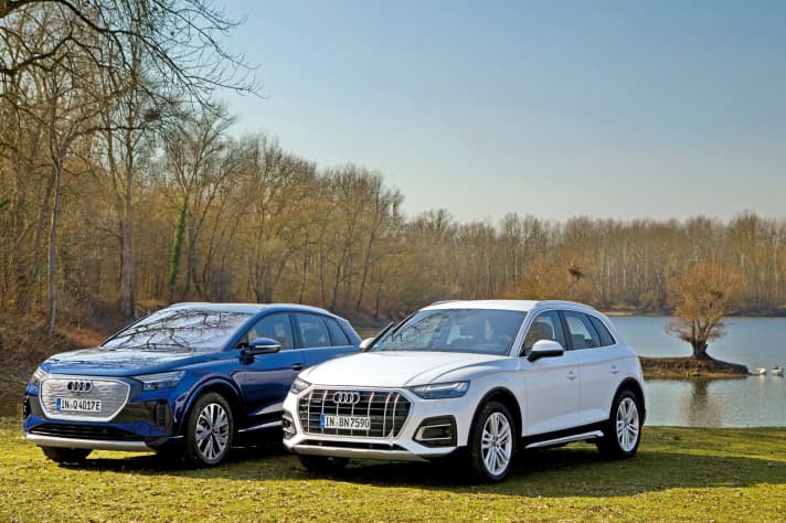 Audi Q4 40 E-Tron vs. Audi Q5 40 TDI Quattro