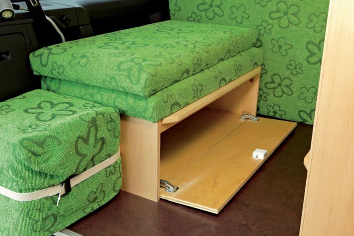   Campingtest: Natürliche Reisemobile VW Caddy Maxi