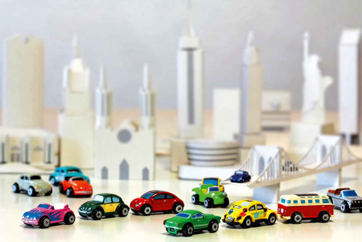   VW-Vitrine: Micro Machines