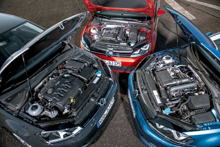   Alle drei Golf-Antriebe sind erstaunlich genügsam. Annähernd CO2-neutrale Mobilität unter der Verwertung von Bio-Kraftstoff kann aber nur einer bieten