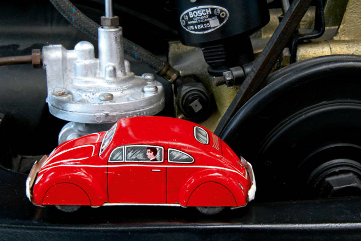   Geschlossene Radkästen und stilvolle Lithos kennzeichnen Wücos  Ovalkäfer